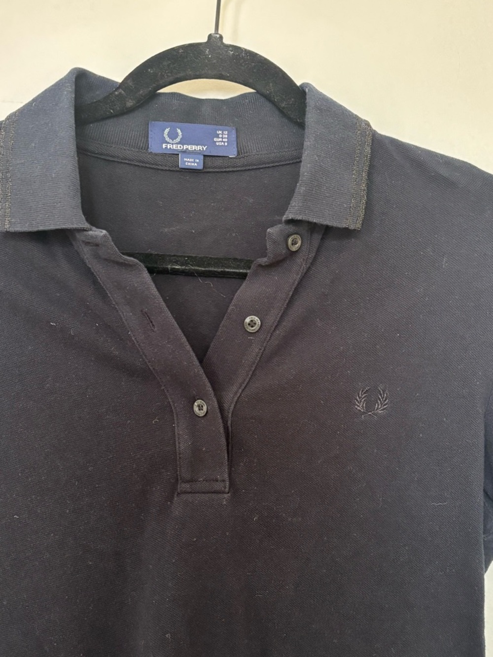 Fred Perry Navy Polo Shirt